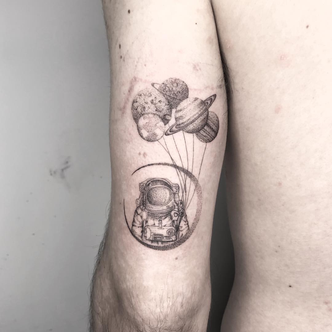 10 Pro Astronaut Tattoo Ideas Now