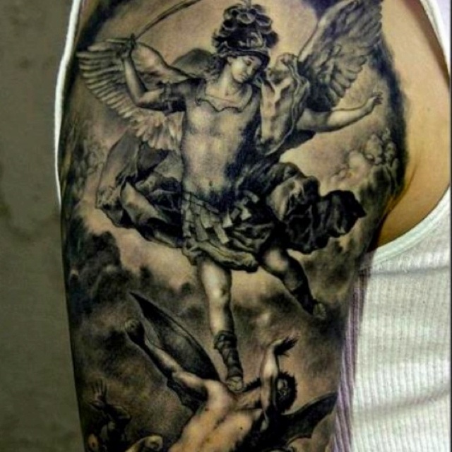 20 Great Devil And Angel Tattoo Designs Entertainmentmesh 20 Great Devil And Angel Tattoo Designs Entertainmentmesh