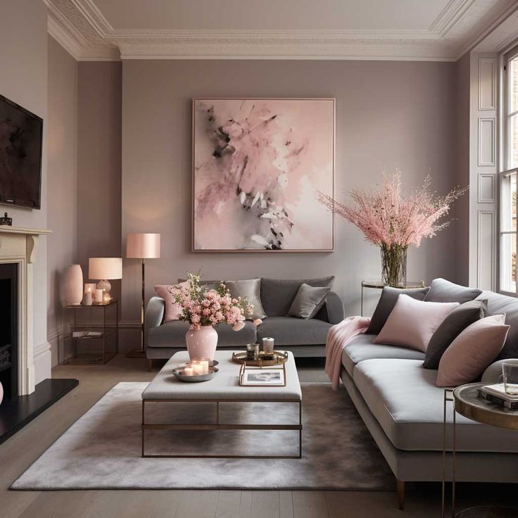 30 Pink Living Room Decor 30 Pink Living Room Decor