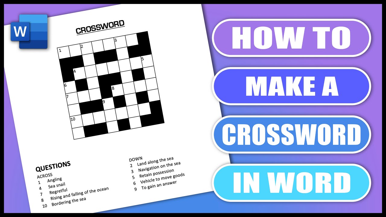 5 Ultimate Ways To Create Crosswords Now