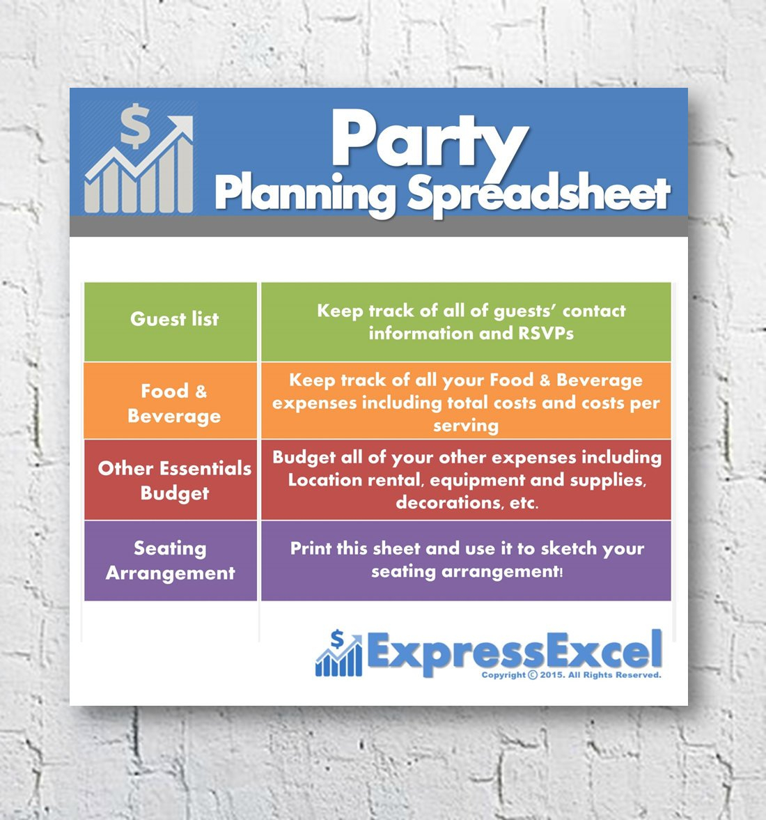 An Excel Spreadsheet For An Oscars Party An Excel Spreadsheet For An Oscars Party