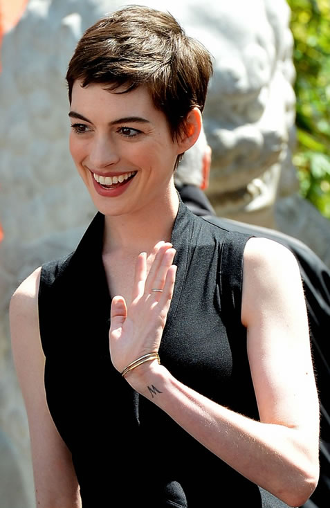 Anne Hathaway Tattoo