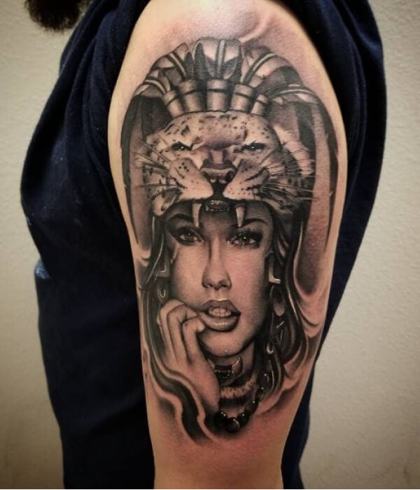 Aztec Princess Tattoos Meaning Aztec Princess Tattoos Meaning
