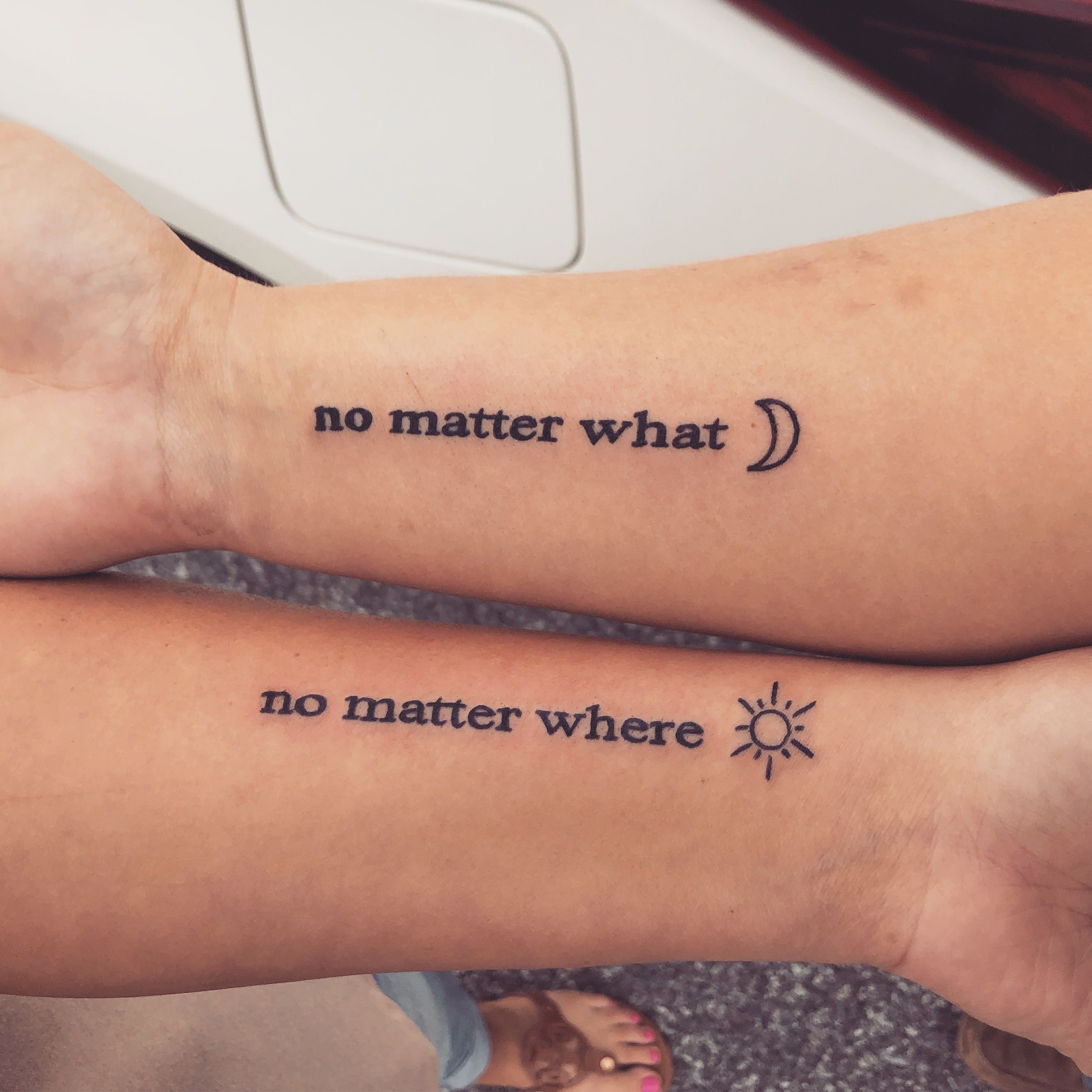 Best Friend Cute Matching Tattoos
