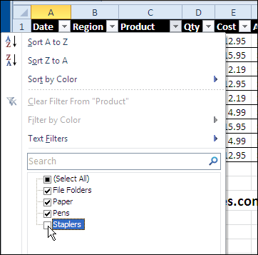 Clear Excel Filters With A Single Click Contextures Blog Clear Excel Filters With A Single Click Contextures Blog