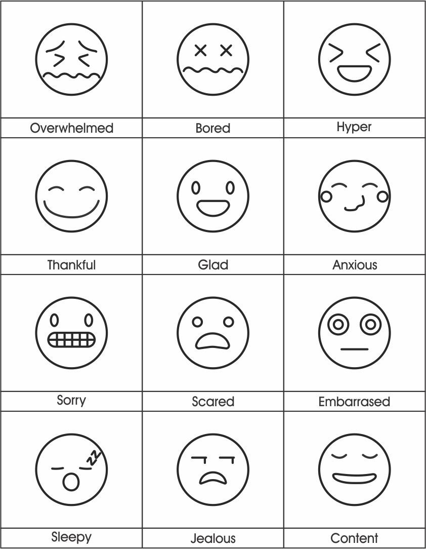 Create 7 Perfect Printable Emotion Faces Now