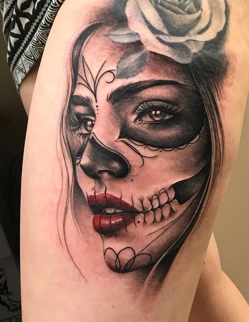 Dias De Los Muertos Tattoo