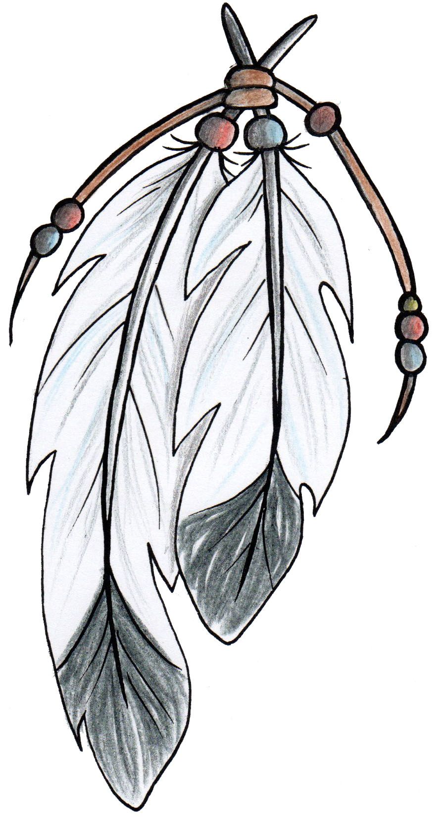Feather Native American Tattoo Feather Native American Tattoo