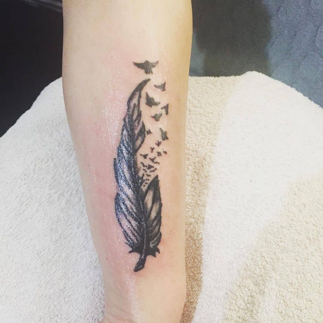 Feather Tattoo Native American Feather Tattoo Native American