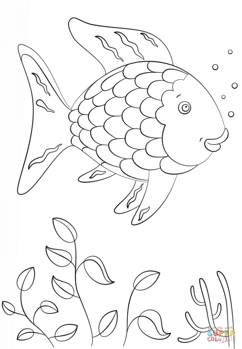 Free Coloring Pages Rainbow Fish Coloringpages2019 Free Coloring Pages Rainbow Fish Coloringpages2019