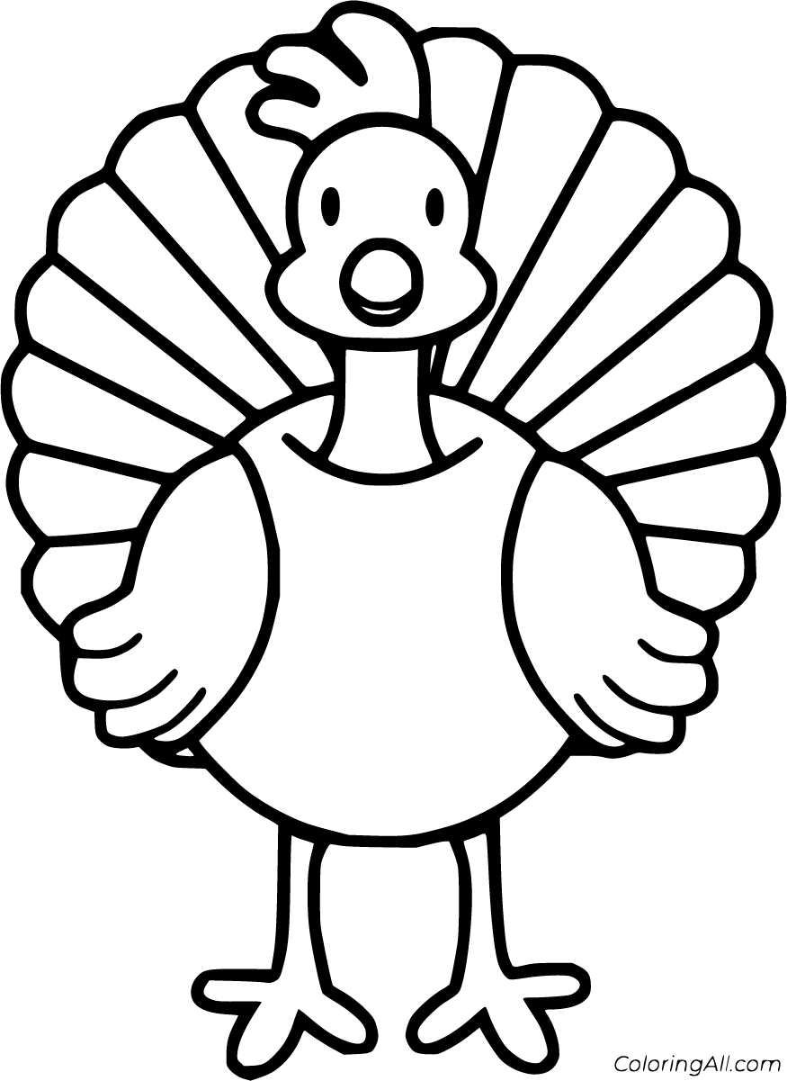 Free Printable Coloring Page Turkey Free Printable Coloring Page Turkey