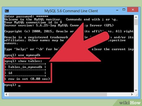 How To Send Sql Queries To Mysql From The Command Line 9 Steps How To Send Sql Queries To Mysql From The Command Line 9 Steps