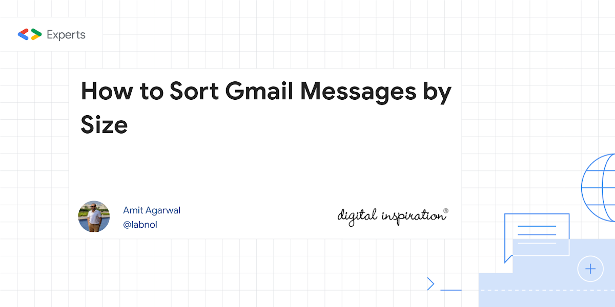 How To Sort Your Gmail By Size How To Sort Your Gmail By Size
