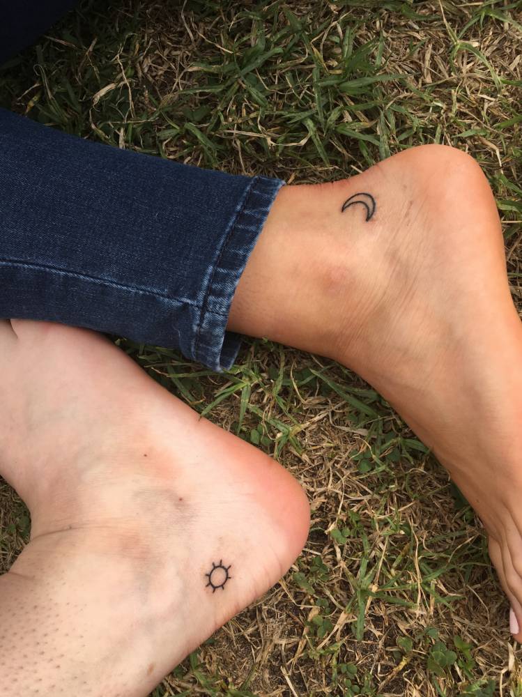 Ink Friendship Sun And Moon With Quotes Tattoos On Feet Tattoo Pm Ink Friendship Sun And Moon With Quotes Tattoos On Feet Tattoo Pm