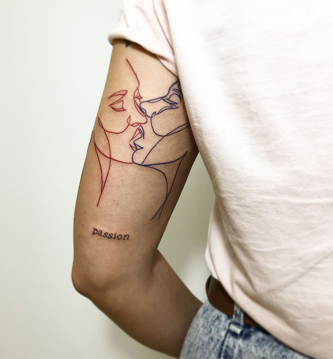 Kiss Tattoo Linework Line Work Tattoo Kiss Tattoos Geometric Tattoo Kiss Tattoo Linework Line Work Tattoo Kiss Tattoos Geometric Tattoo