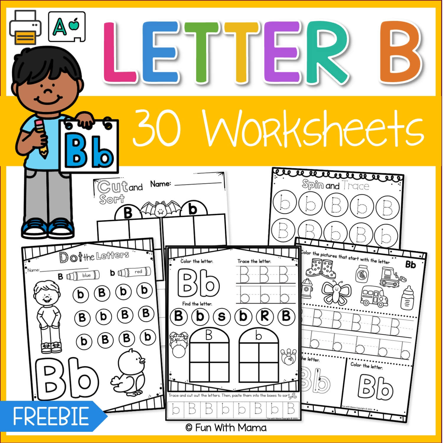 Letter B Printable