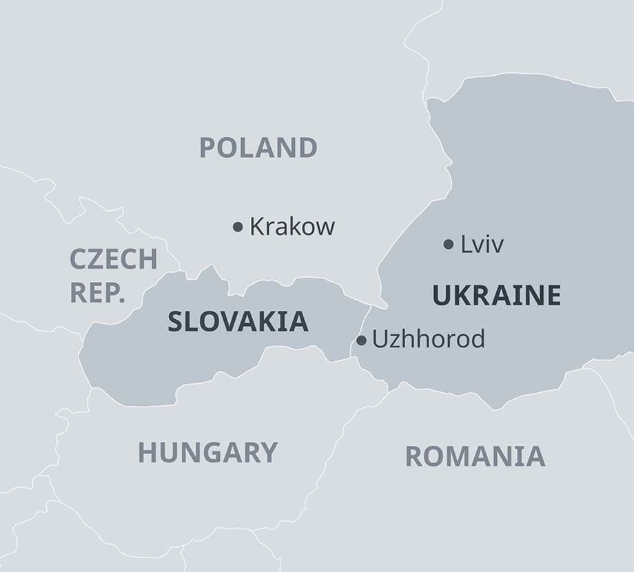 Map Europe Printable
