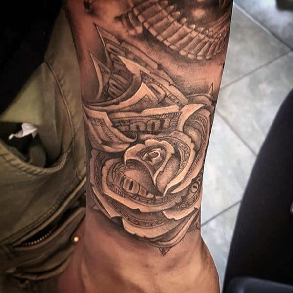 Money Rose Tattoo Ideas Design Talk Money Rose Tattoo Ideas Design Talk