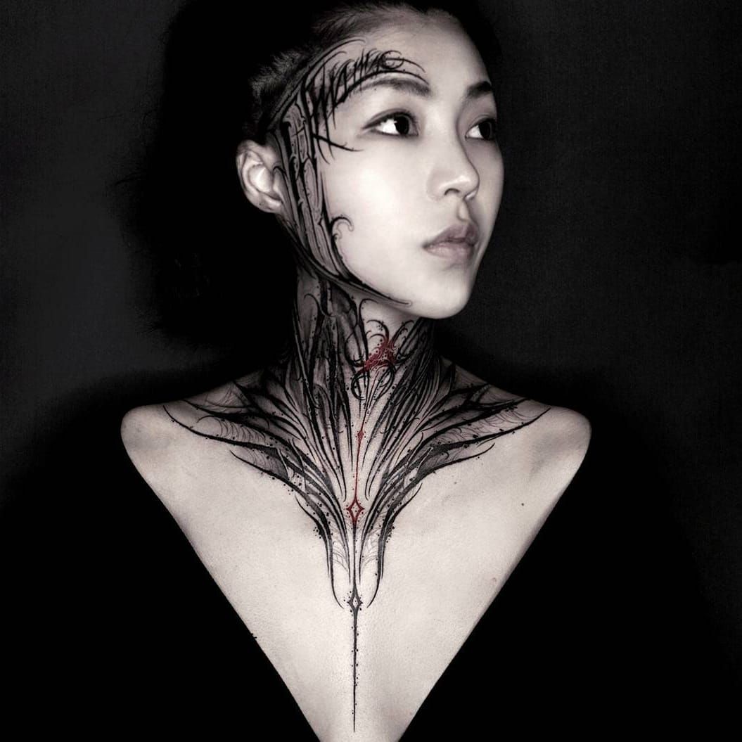 Ornamental Neck Tattoo Hand Tattoos Full Neck Tattoos Neck Tattoos Women Back Of Neck Tattoo Ornamental Neck Tattoo Hand Tattoos Full Neck Tattoos Neck Tattoos Women Back Of Neck Tattoo