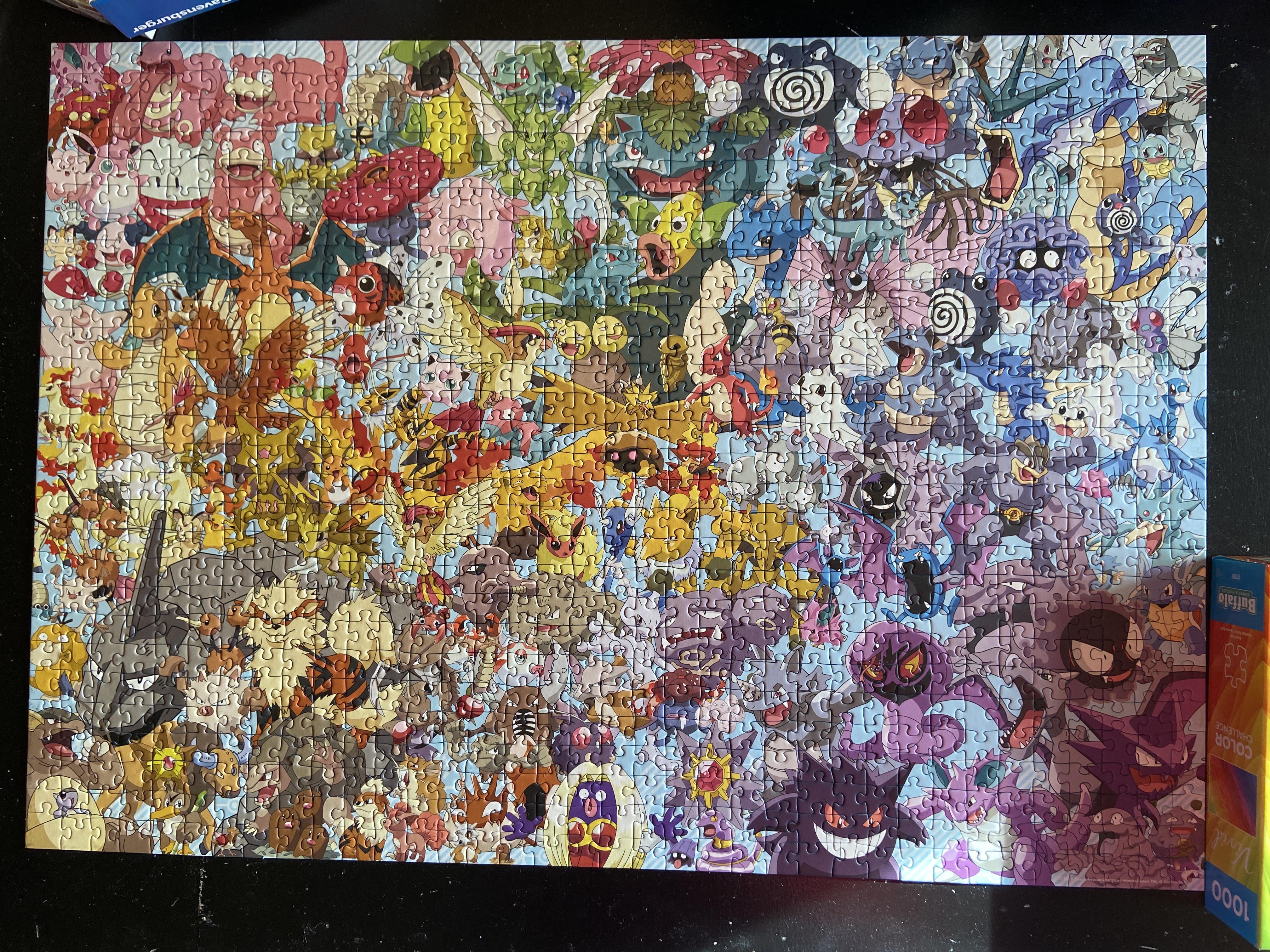 Pok Mon Puzzle 2 Of My Birthday Collection Ravensburger 1000 Pieces Pok Mon Puzzle 2 Of My Birthday Collection Ravensburger 1000 Pieces