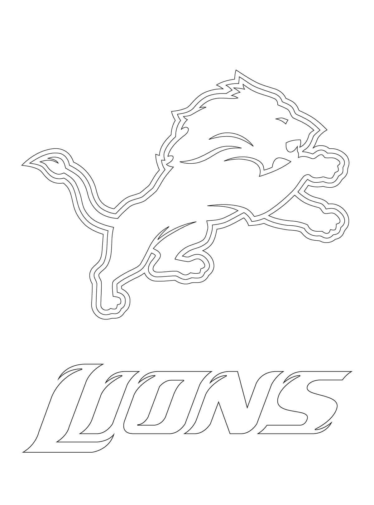 Printable Detroit Lions Logo