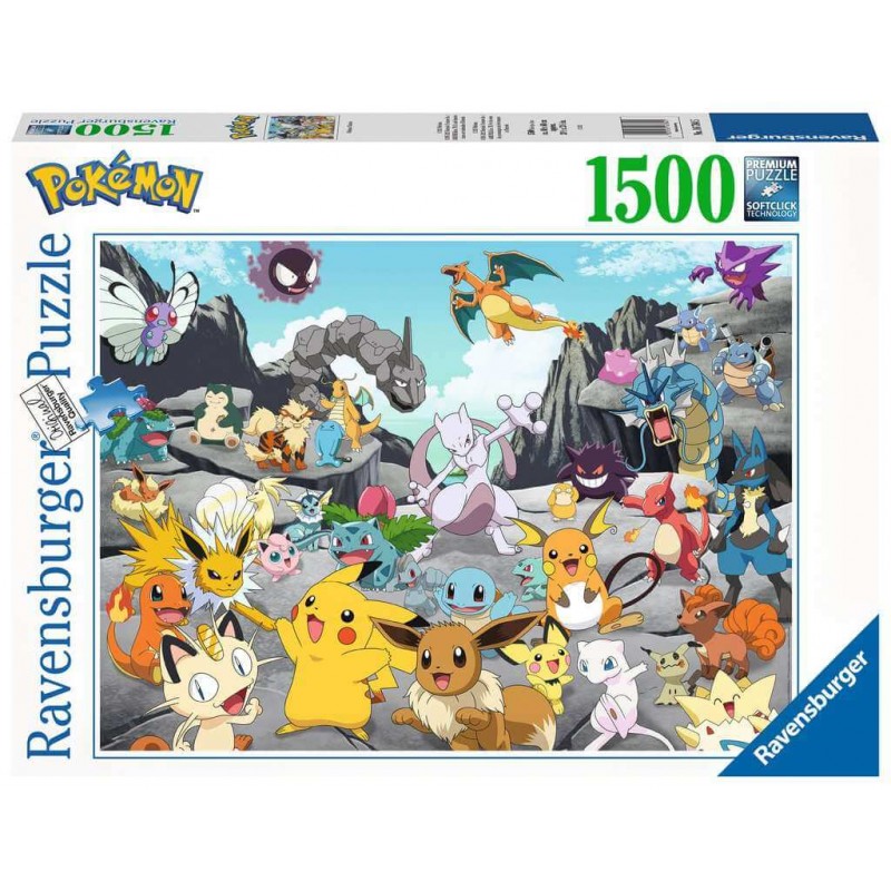 Puzzle Ravensburger Pokemon Classics De 1500 Piezas Kubekings Com Puzzle Ravensburger Pokemon Classics De 1500 Piezas Kubekings Com