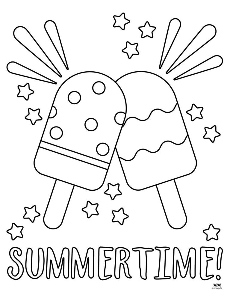 Summer Coloring Pages 100 Free Printable Pages Printabulls Summer Coloring Pages 100 Free Printable Pages Printabulls