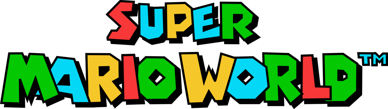 Super Mario World Logo Super Mario World Logo