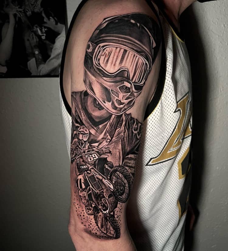 Tattoo Designs Motocross