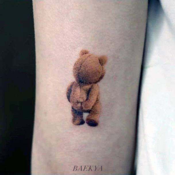Tattoo Of Teddy Bear