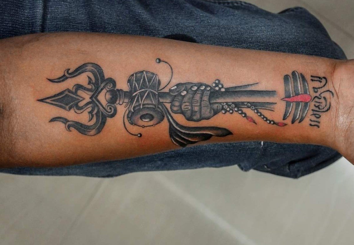 Trishul Tattoo Designs