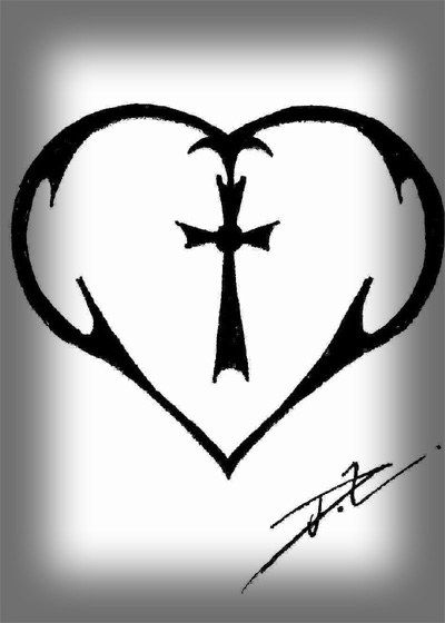 Ultimate 7 Tattoo Heart Cross Designs Now