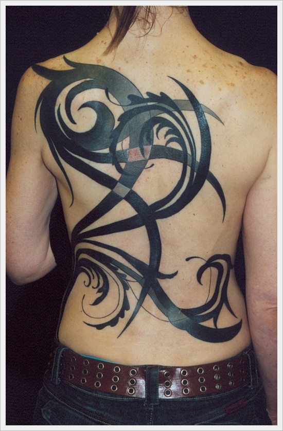 Ultimate 7 Tribal Back Tattoo Designs Now