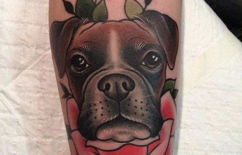 Ultimate Boxer Dog Tattoo Designs Now